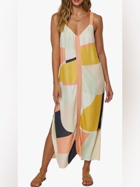 O'Neill | Dresses | Oneill Devyn Smocked Strapless Midi Dress | Poshmark